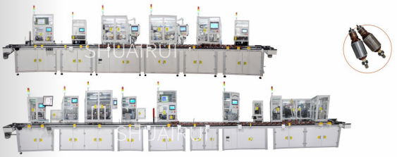 高壓清洗機有刷（shuā）轉子生（shēng）產線