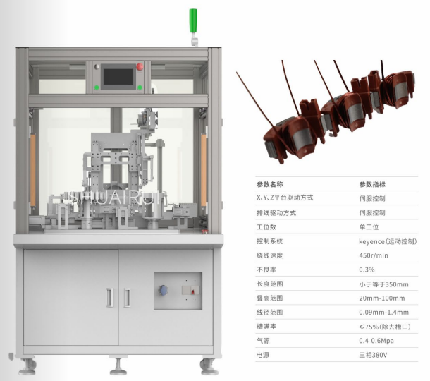 无刷直条定（dìng）子绕线机（针式）