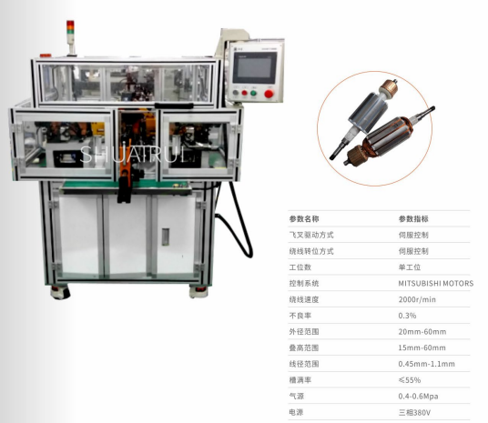 轉子繞線機（槽式）